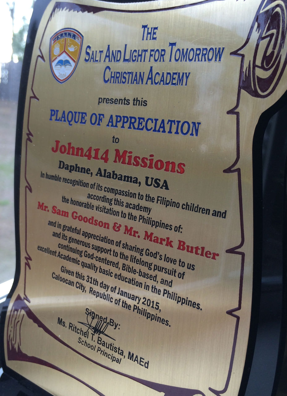 John 414 Missions Philippines 7 John 414 Missions Philippines